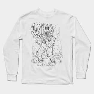 Yahoo - a Bigfoot Creature Long Sleeve T-Shirt